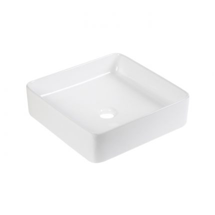 Azure Ceramic Above Counter Basin White