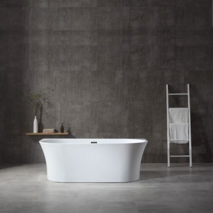 Hamilton Back To Wall Freestanding Bath 1500mm