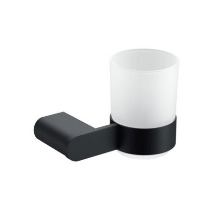Matrix Matt Black Toothbrush Holder
