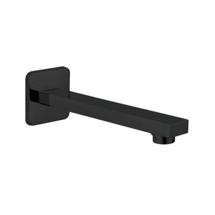 Romano Matt Black Wall Spout